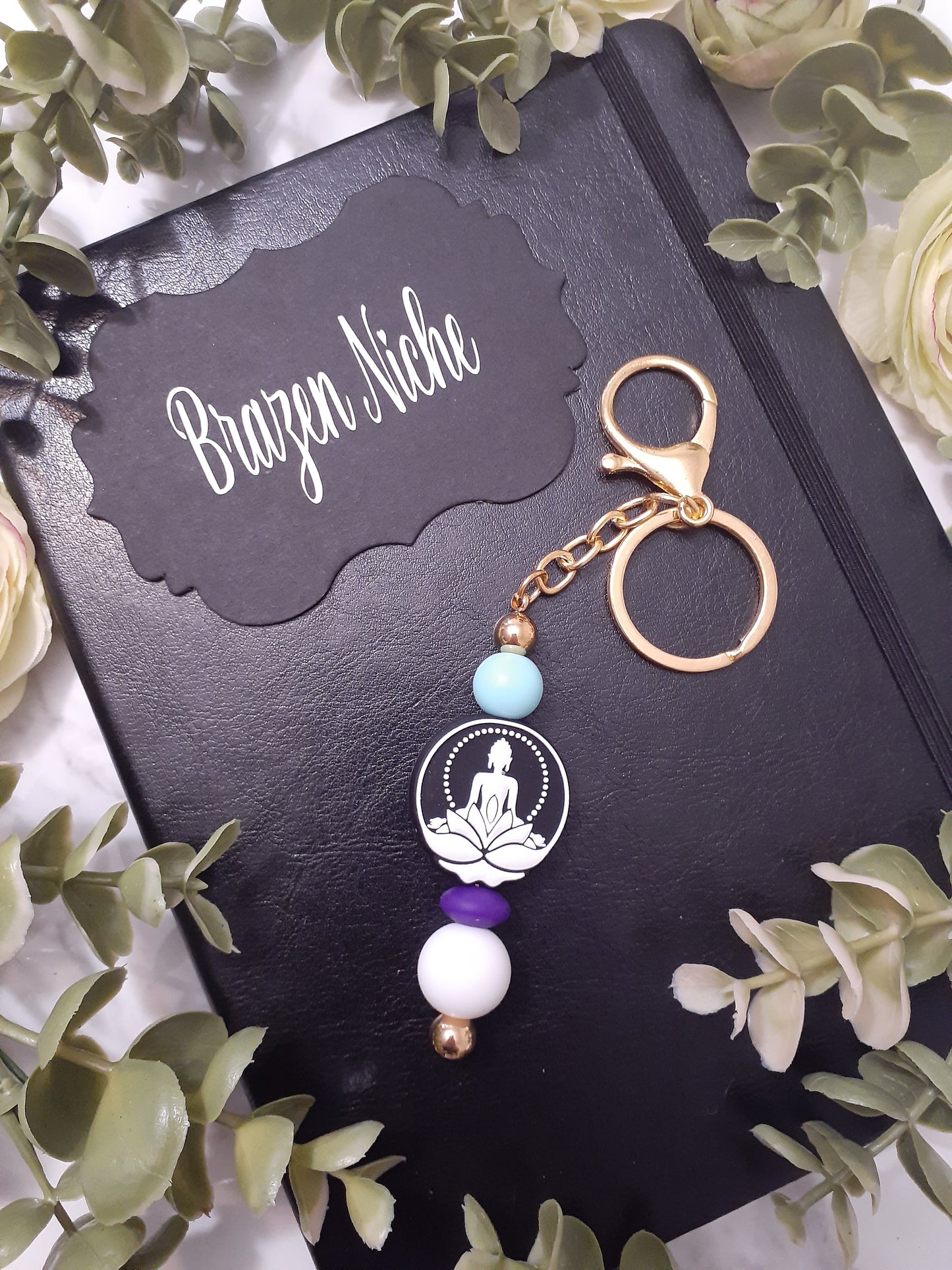 Mindful Charm Keychain – Your Everyday Reminder to Pause & Breathe 🌿✨
