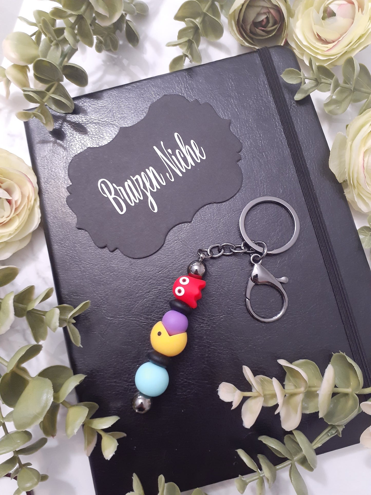 Retro Gamer Keychain