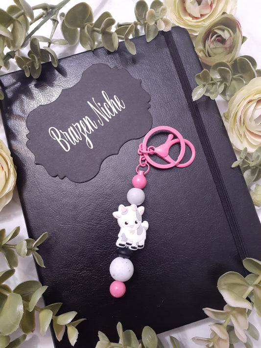 Baby Goat Keychain