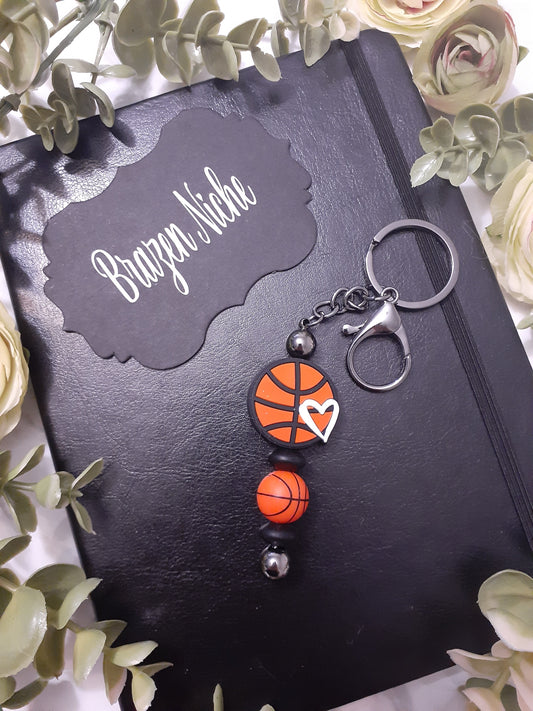 Basketball Keychain