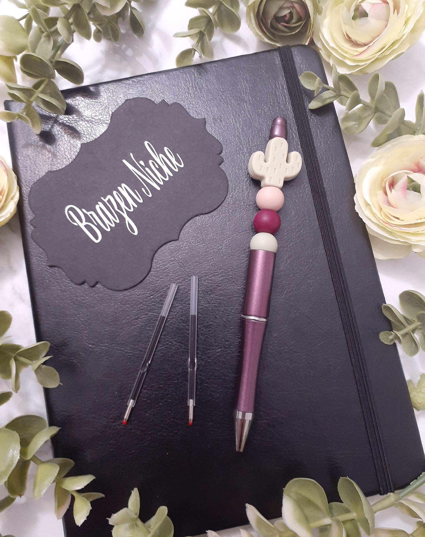 Beaded Cactus Pen – Write Wild, Stay Sharp 🌵✨