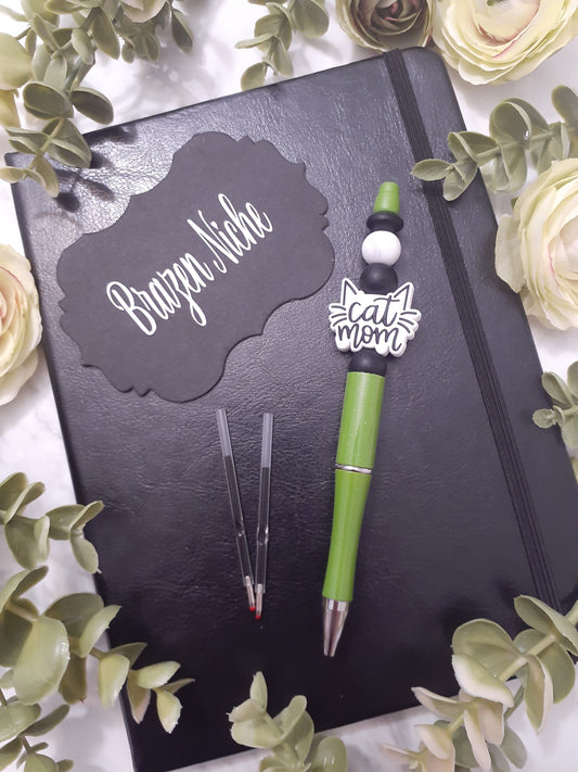 🐱 Cat Mom Beaded Pen – Purr-fect for Every Cat Lover!