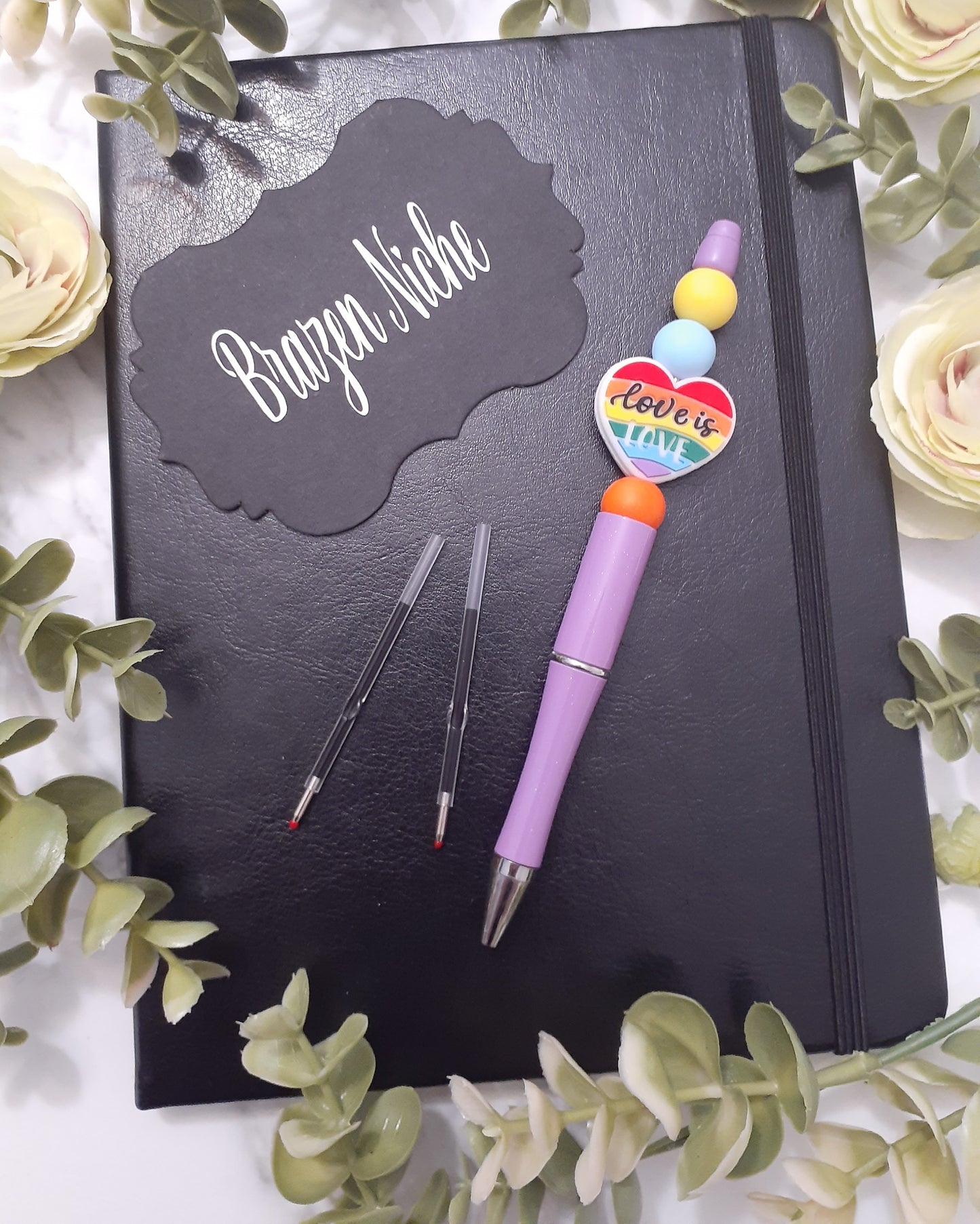 Love is Love Beaded Pen – Write with Pride 🌈