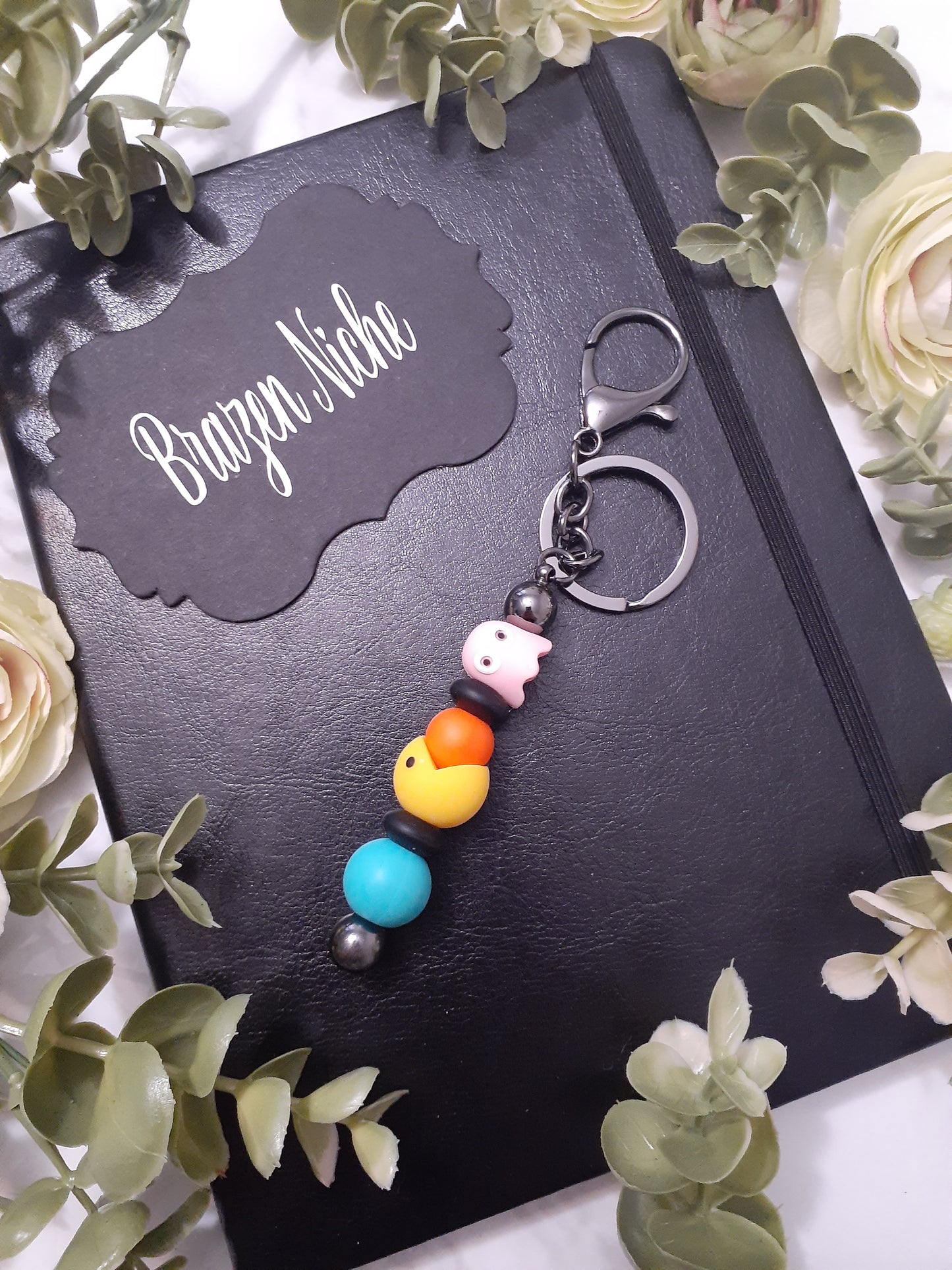 Retro Gamer Keychain