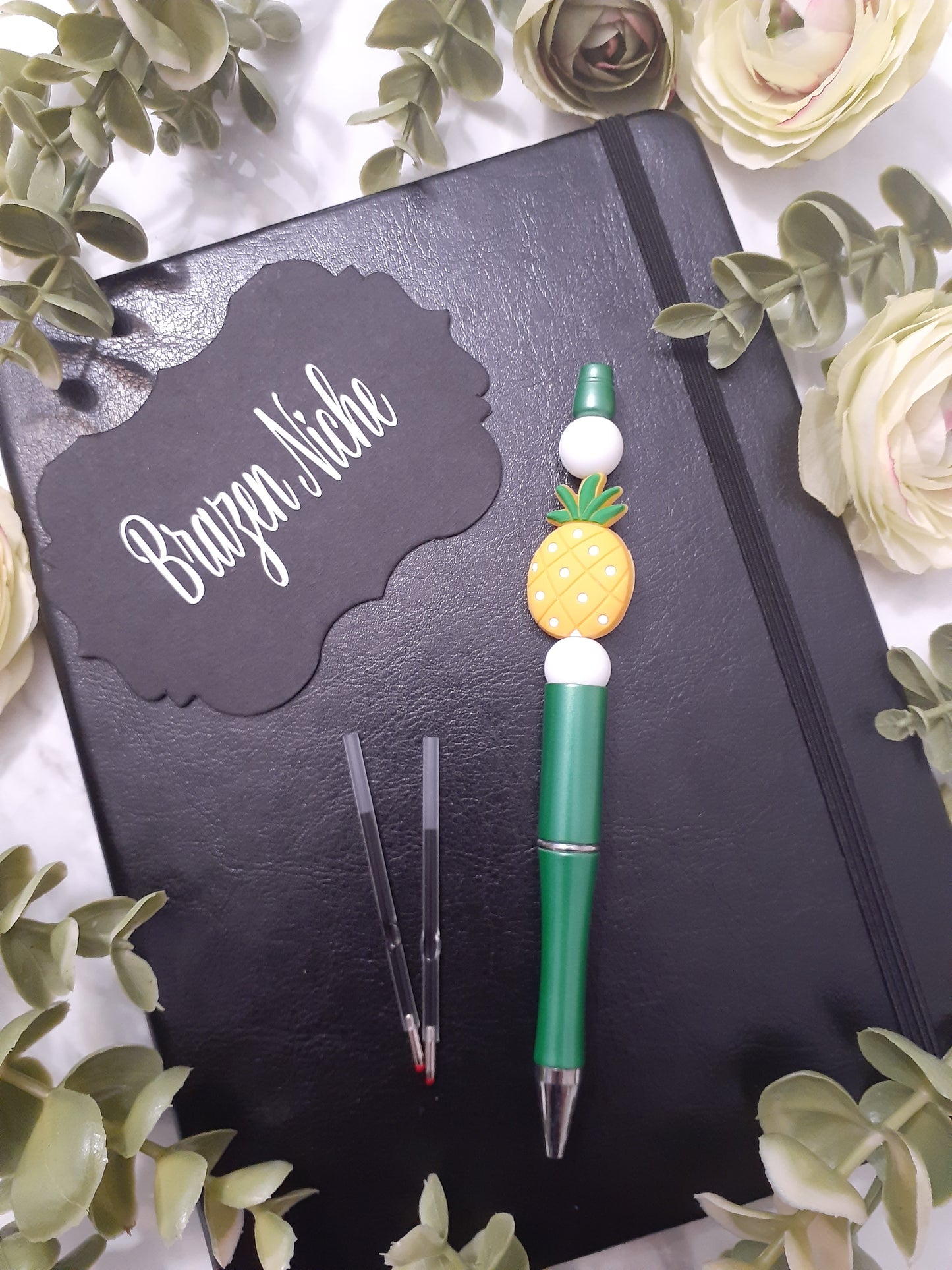 Pineapple Beaded Pen – Write Sweet, Bright & Bold 🍍✨