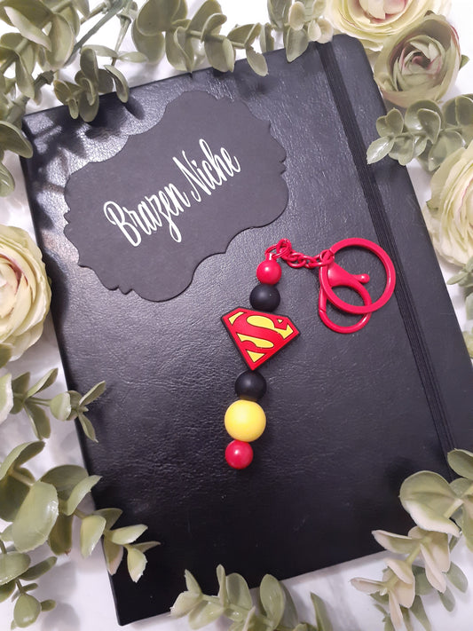 Hero Beaded Keychain – For the One Who’s Always There to Save the Day 🛡️💥
