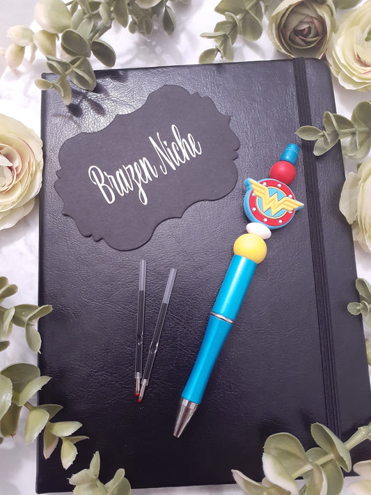 🦸 Hero Beaded Pen – Write Like the Hero You Are!